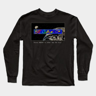 SEGA CD Boot Screen Logo III Long Sleeve T-Shirt